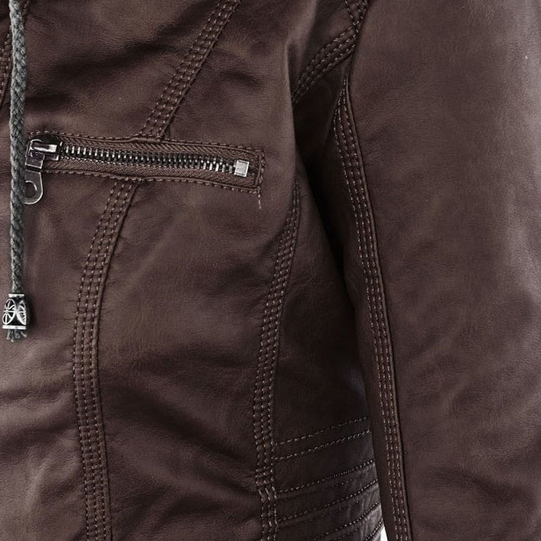 Jill | Waterproof Leather Jacket