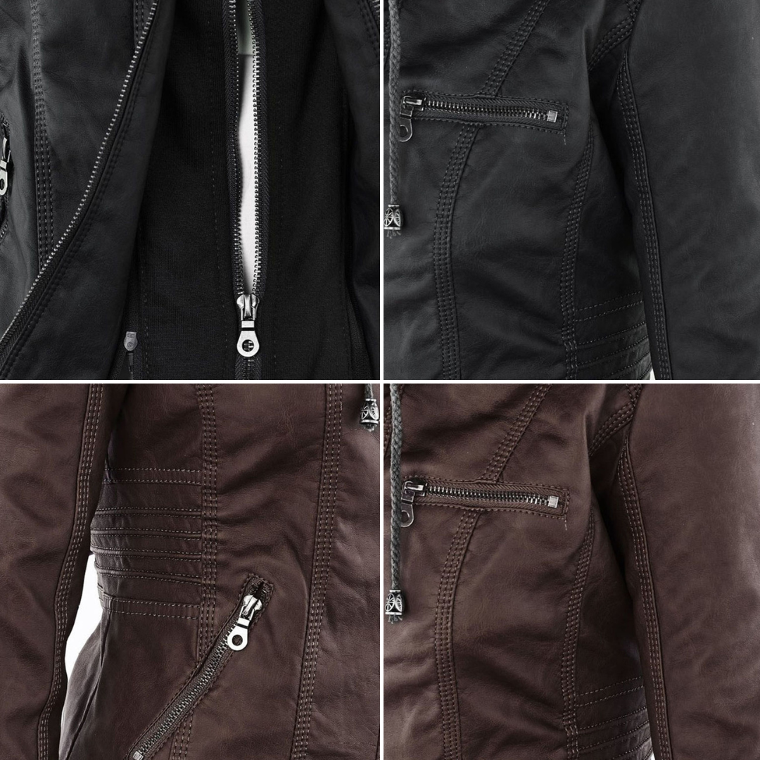 Jill | Waterproof Leather Jacket
