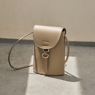 Genuine Leather Mini Crossbody Phone Bag