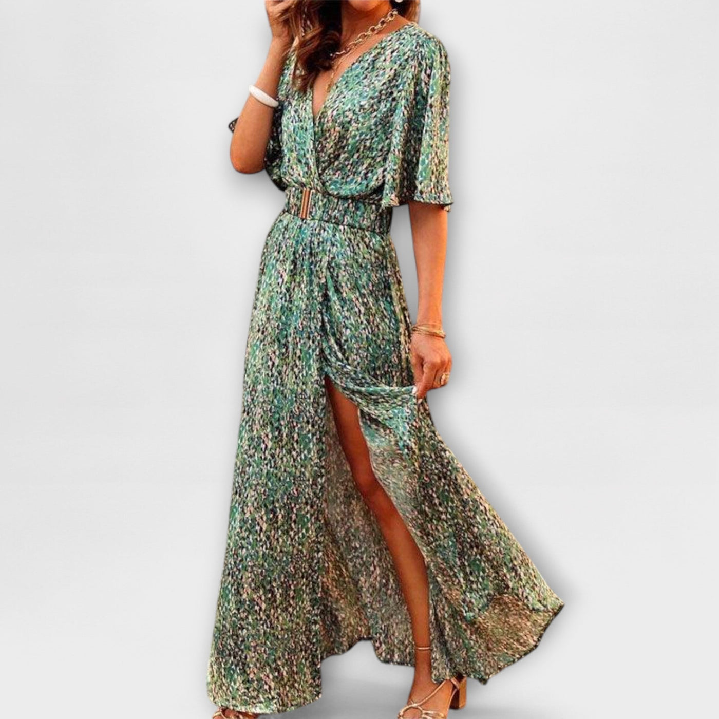 Lily | Long Boho Style Summer Dress