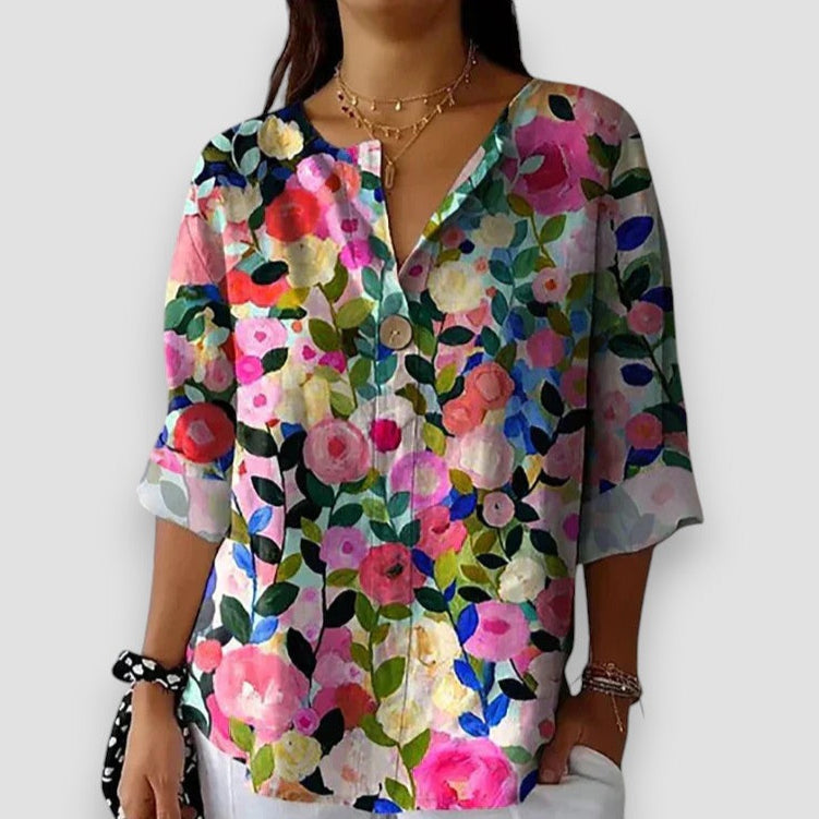 Watercolour Garden Shirt