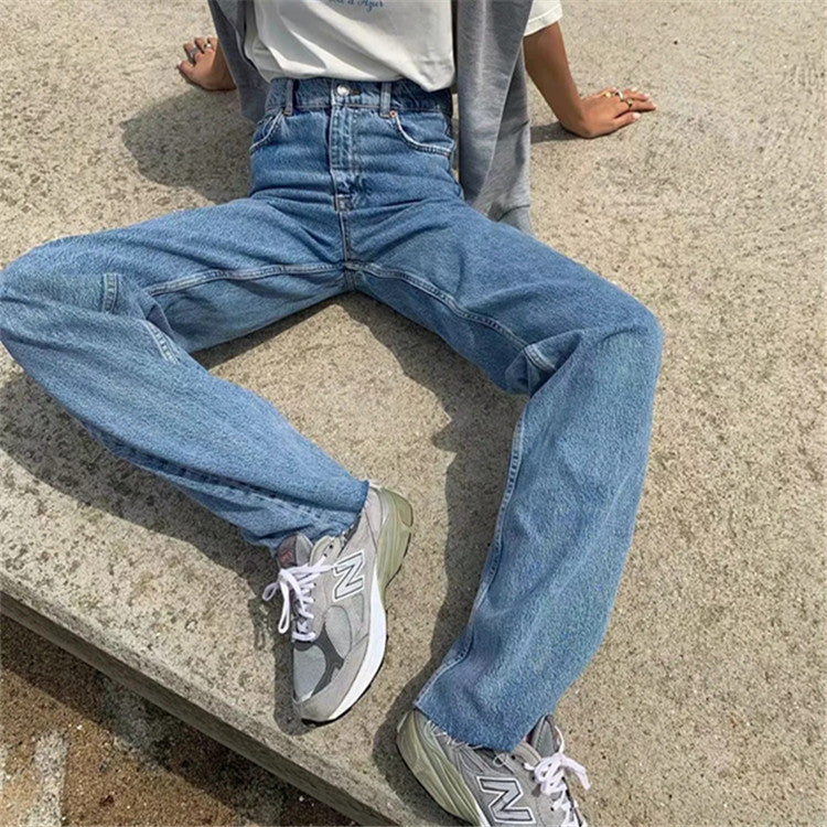High Raise Wide Jeans